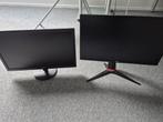 2 Monitoren: AOC 144Hz & ASUS 60Hz - 24 inch, Computers en Software, Monitoren, Ophalen