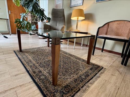 Vintage design salontafel – Peter Ghyczy, Huis en Inrichting, Tafels | Salontafels, Zo goed als nieuw, Rechthoekig, Ophalen of Verzenden