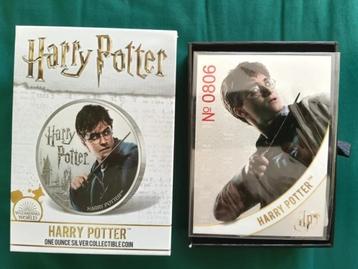 HARRY POTTER Wizarding World 1 Oz Silver Coin 1$ Fiji 2020 beschikbaar voor biedingen