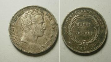 Willem I NI ½ gulden 1826 beschikbaar voor biedingen