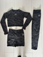 KP Active sportset M, Kleding | Dames, Sportkleding, Ophalen of Verzenden, Zo goed als nieuw, Zwart