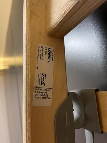 IKEA bed Malm 90 * 200 incl lattenbodem Lonset - afbeelding 10