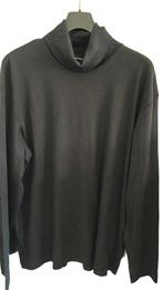 Tom Tailor basic shirt met col en lange mouw  Maat XL, Nieuw, Zwart, Tom Tailor, Ophalen of Verzenden, Maat 56/58 (XL)