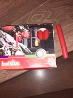 Bolsius Rode Kaarsen - 20 stuks, Verzenden, Bolsius, Nieuw, 5480 ac Schijndel
