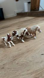 Schleich shetlanders, Verzamelen, Dierenverzamelingen, Ophalen of Verzenden, Zo goed als nieuw, Paard, Beeldje of Figuurtje