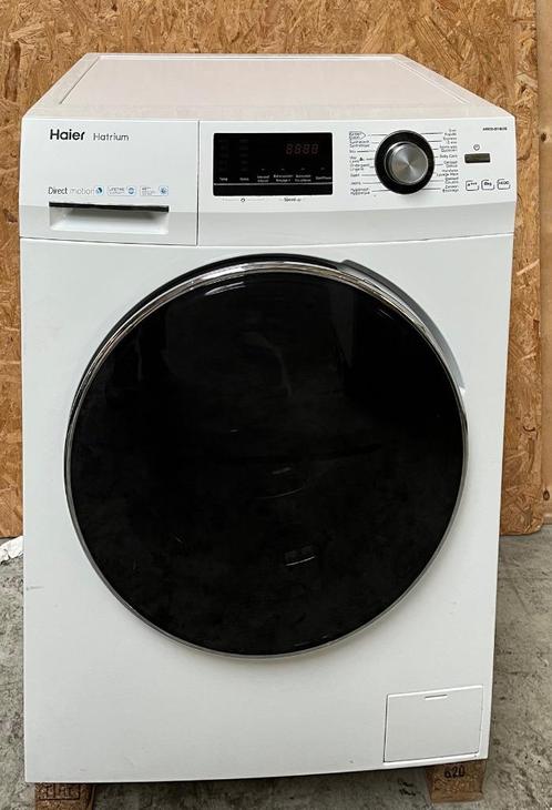 Wasmachine Haier HW80-b14636, Witgoed en Apparatuur, Wasmachines, Zo goed als nieuw, Voorlader, 8 tot 10 kg, 85 tot 90 cm, 1200 tot 1600 toeren