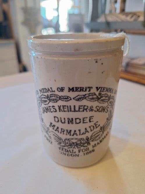 Engelse Dundee marmelade pot. Jampot, Antiek en Kunst, Curiosa en Brocante, Ophalen