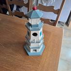 Vogelhuisje in de vorm van een vuurtoren, Tuin en Terras, Ophalen of Verzenden, Gebruikt