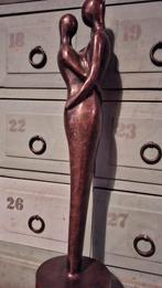 Bronzen Beeld liefdespaar , Antiek en Kunst, Ophalen of Verzenden