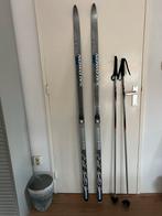 Salomon Elite 5 Contagrip Langlaufski's 176cm met stokken, Ophalen, 160 tot 180 cm, Langlaufen, Salomon