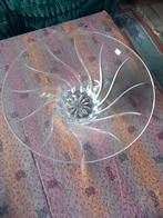 Kristallen fruitschaal - Ø35cm, onbeschadigd, Schaal, Rond, Ophalen of Verzenden, Glas