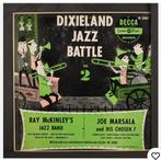 RAY MCKINLEY / JOE MARSALA: dixieland jazz battle,10" LP 33, Ophalen of Verzenden, Zo goed als nieuw, Overige formaten, Overige soorten
