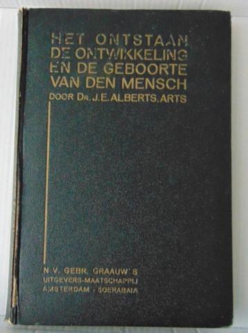  Het ontstaan  De ontwikkeling en geboorte van den Mensch beschikbaar voor biedingen
