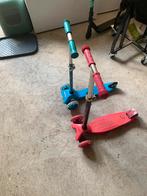 Steps roze en blauw., Fietsen en Brommers, Steps, Ophalen, Gebruikt, Gewone step, Overige merken
