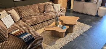 Organische salontafel Set van 2 | Showmodel  beschikbaar voor biedingen