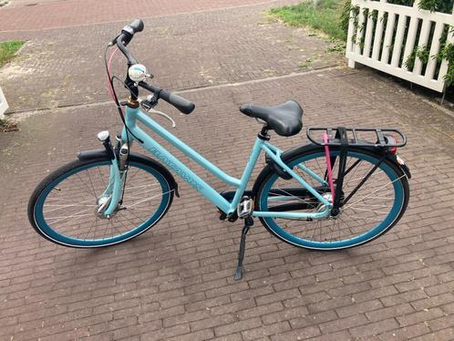 Batavus Dinsdag meisjesfiets - 28 inch - 7 versnellingen, Fietsen en Brommers, Fietsen | Meisjes, Gebruikt, 26 inch of meer, Handrem
