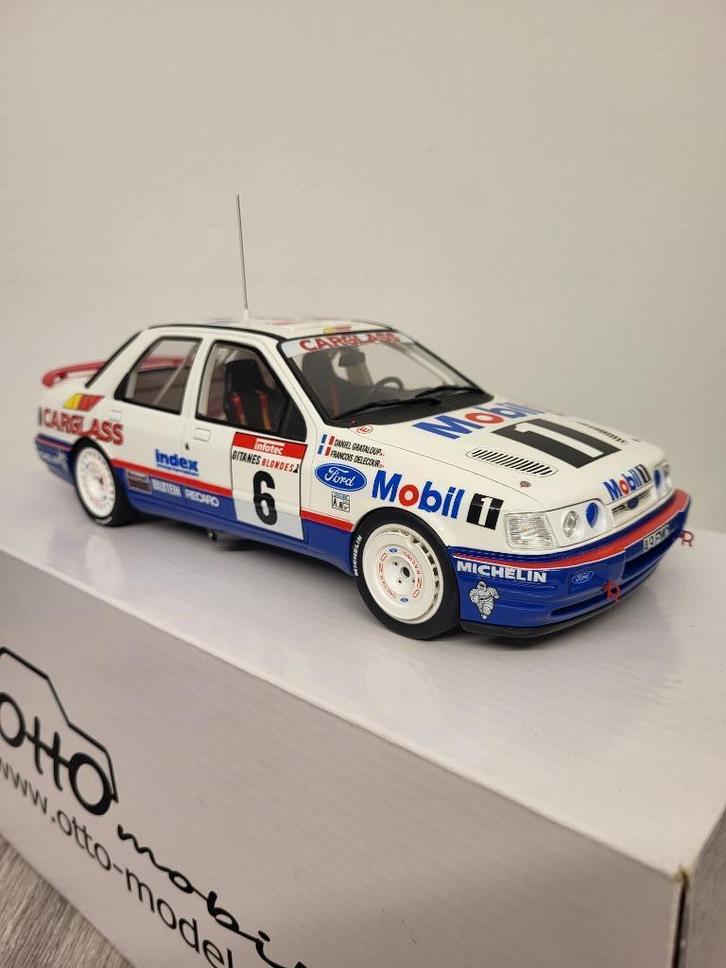 1:18 OttO OttOmobile OT191 Ford Sierra RS 4x4 Tour de Corse, Hobby en Vrije tijd, Modelauto's | 1:18, Nieuw, Auto, OttOMobile