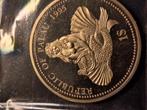 palau 1 dollar 1995, Postzegels en Munten, Munten | Oceanië, Ophalen of Verzenden