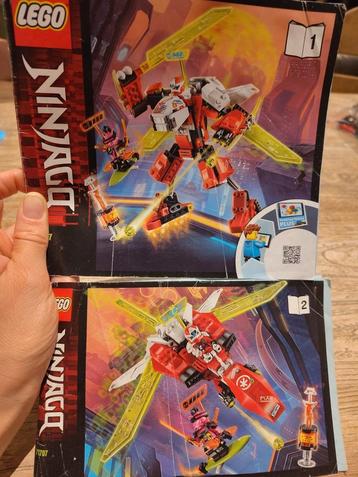 Lego Ninjago 71707 kay's meg jet robot vliegtuig beschikbaar voor biedingen