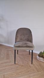 2 olijfgroene Jysk stoelen, Gebruikt, Twee, Overige kleuren, Ophalen of Verzenden