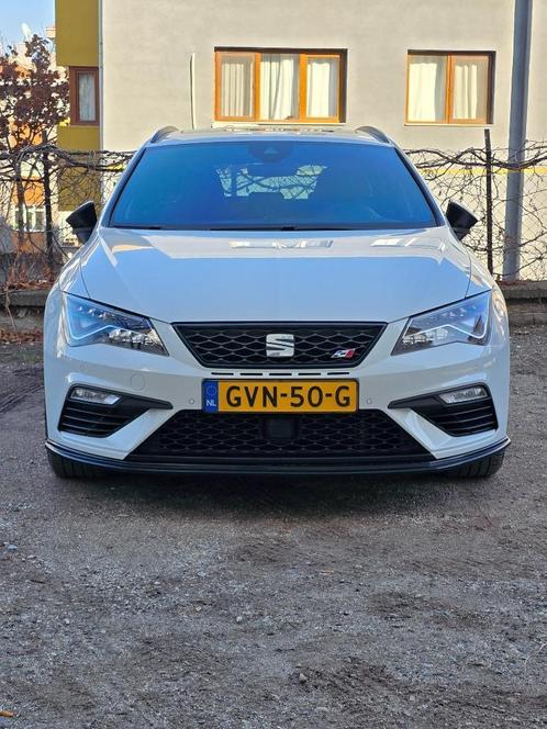 Seat Leon 2.0 TSI 367PK Dsg-6 4DRIVE 2018 Wit, Auto's, Seat, Particulier, Leon, 4x4, ABS, Achteruitrijcamera, Adaptieve lichten