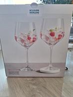 2 Nieuwe Gin Tonic Glazen Kuhn Rikon, Huis en Inrichting, Glas of Glazen, Nieuw, Ophalen of Verzenden, Glas