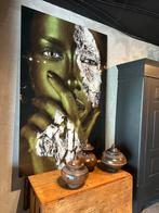 "HENDRICKX"  African Thoughts Foto op Plexiglas., Ophalen, 125 cm of meer, Zo goed als nieuw, Foto of Poster