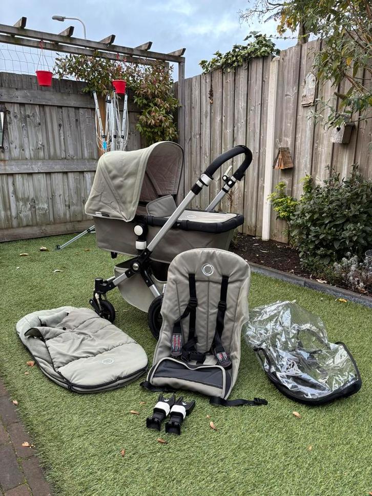 Bugaboo Cameleon 3, Kinderen en Baby's, Kinderwagens en Combinaties, Gebruikt, Combiwagen, Bugaboo, Met reiswieg, Verstelbare duwstang