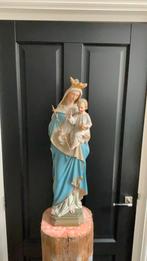 Antiek Mariabeeld gips 63,50 cm hoog, Antiek en Kunst, Antiek | Religie, Ophalen