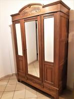 vintage retro , kast met spiegels 205x140x57cm goede staat., Huis en Inrichting, Kasten | Kledingkasten, Ophalen, Gebruikt, 25 tot 50 cm