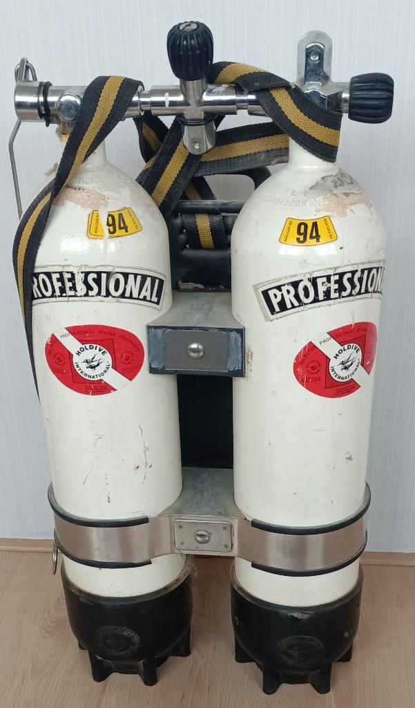 Duikflessen 2 x 7 ltr, Watersport en Boten, Duiken, Gebruikt, Duikfles, Ophalen