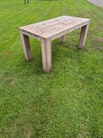 Buiten tafel terras tafel steigerhouten tafel, Ophalen, Rechthoekig, Hout