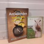 Nr. 140 Max Lucado, 2 boeken, Antwoorden en Veilig in Zijn, Ophalen of Verzenden, Zo goed als nieuw, Lucado, Max, Christendom | Protestants