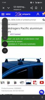 Dakdragers aluminium voor 5 deurs, Ophalen of Verzenden, Gebruikt