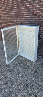 Vitrine kast  70 cm breed. 100 cm hoog. 17 cm diep, Ophalen, Zo goed als nieuw, 50 tot 100 cm, Minder dan 100 cm