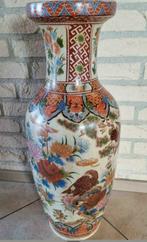 Grote Chinese vaas replica Ming Dinastie 1999 bloemen vogels, Ophalen of Verzenden