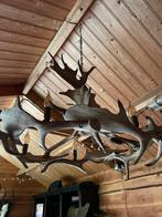 Unieke kroonluchter van hertengewei, Ophalen, Zo goed als nieuw