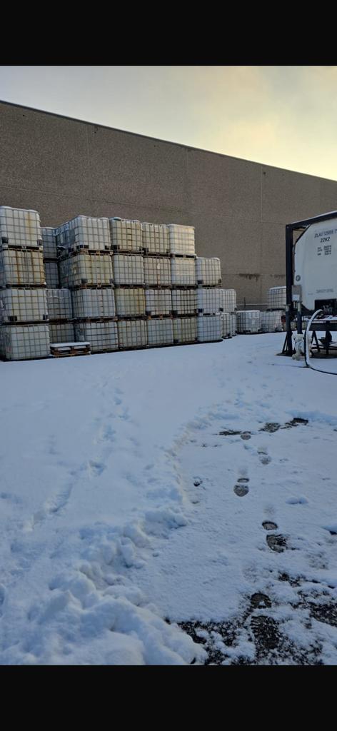 Ibc container 1000 liter, Doe-het-zelf en Verbouw, Kratten en Dozen, Gebruikt, Krat, 100 cm of meer, 50 cm of meer, 60 cm of meer