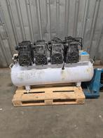HBM 200 liter low noise compressor 8 cilinder olievrij, Doe-het-zelf en Verbouw, Compressors, Ophalen, Gebruikt, ., Hbm