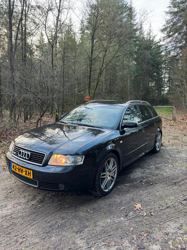 Audi A4 2.4 V6 Avant 125KW 2002 Zwart, Auto's, Audi, Particulier, A4, ABS, Airconditioning, Alarm, Apple Carplay, Bluetooth, Bochtverlichting
