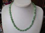 Een mooie facet Amazoniet edelstenen ketting, Verzenden, Overige materialen, Ketting, Met edelsteen