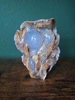 Blauwe chalcedoon vissen, Verzenden, Mineraal