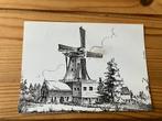 Ansichtkaart IJlst, houtzaagmolen de rat, Verzamelen, Ophalen of Verzenden