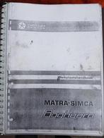 Matra Bagheera garagehandboek Nederlands, Ophalen of Verzenden, Gelezen, Overige merken