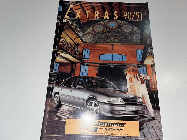 Folder Opel tuning accessoires 1990/91 (oa Kadett, Manta), Boeken, Auto's | Folders en Tijdschriften, Zo goed als nieuw, Opel