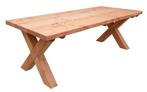 Tuintafel Douglas met X-poot 79x95x245cm, Ophalen, Tim, Nieuw, Tim
