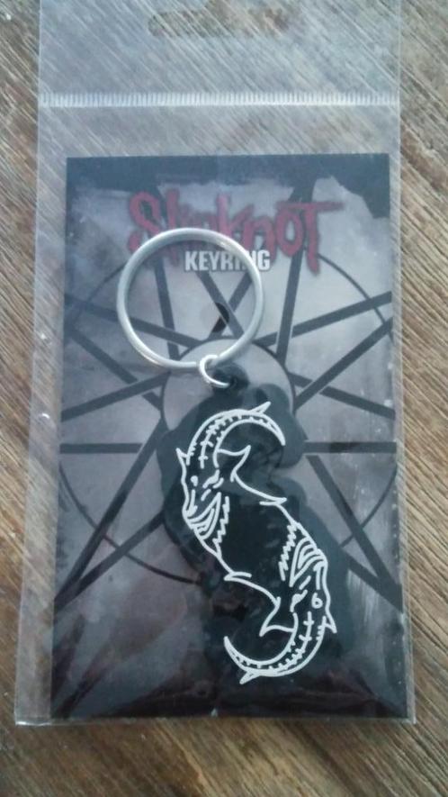 Slipknot goat geit logo sleutelhanger 2014 Bravado muziek, Verzamelen, Muziek, Artiesten en Beroemdheden, Nieuw, Verzenden