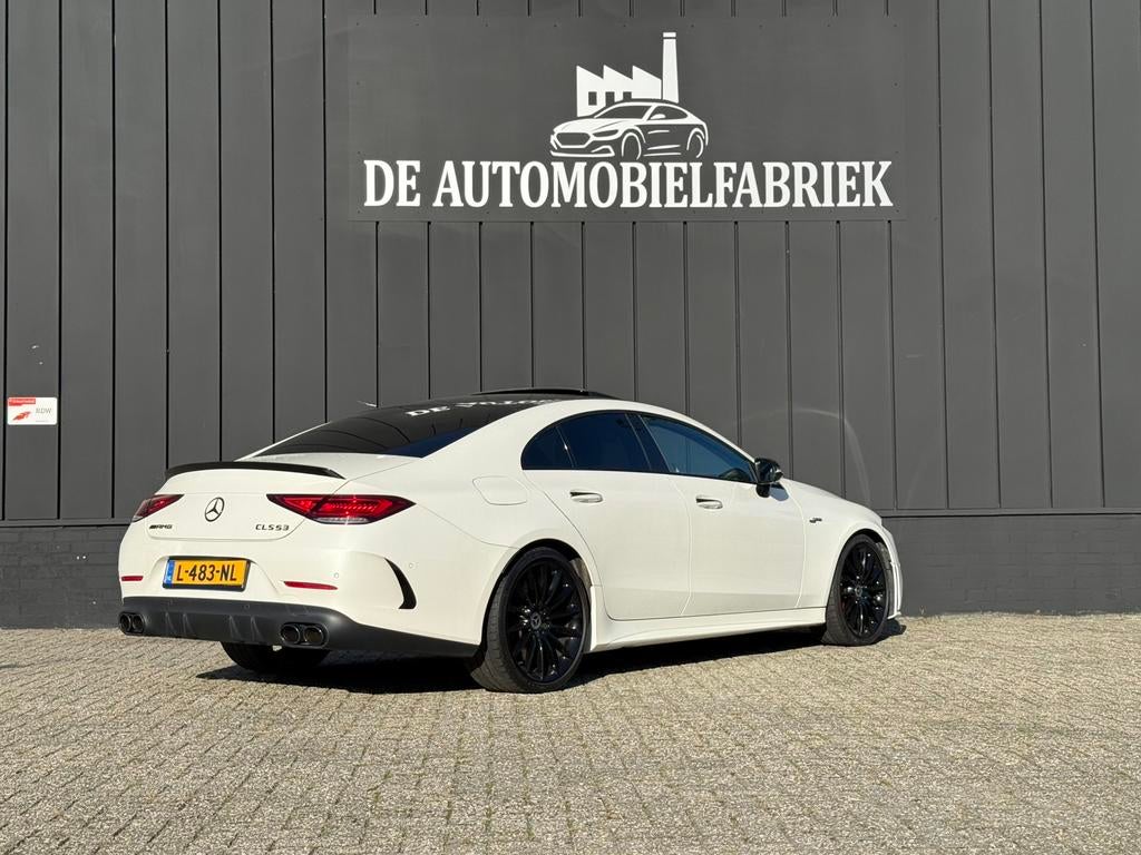 Mercedes-Benz CLS 53 AMG 435pk 4MATIC+ AMG Speedshift TCT, Auto's, Mercedes-Benz, Automaat, 435 pk, Wit, Leder