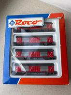 Roco N 24007 PTT NS Postwagens, Hobby en Vrije tijd, Modeltreinen | N-Spoor, Gelijkstroom, Wagon, Ophalen of Verzenden, Roco