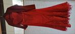 strapless trouwjurk maat 42., Ophalen, Gedragen, Rood, Trouwjurk